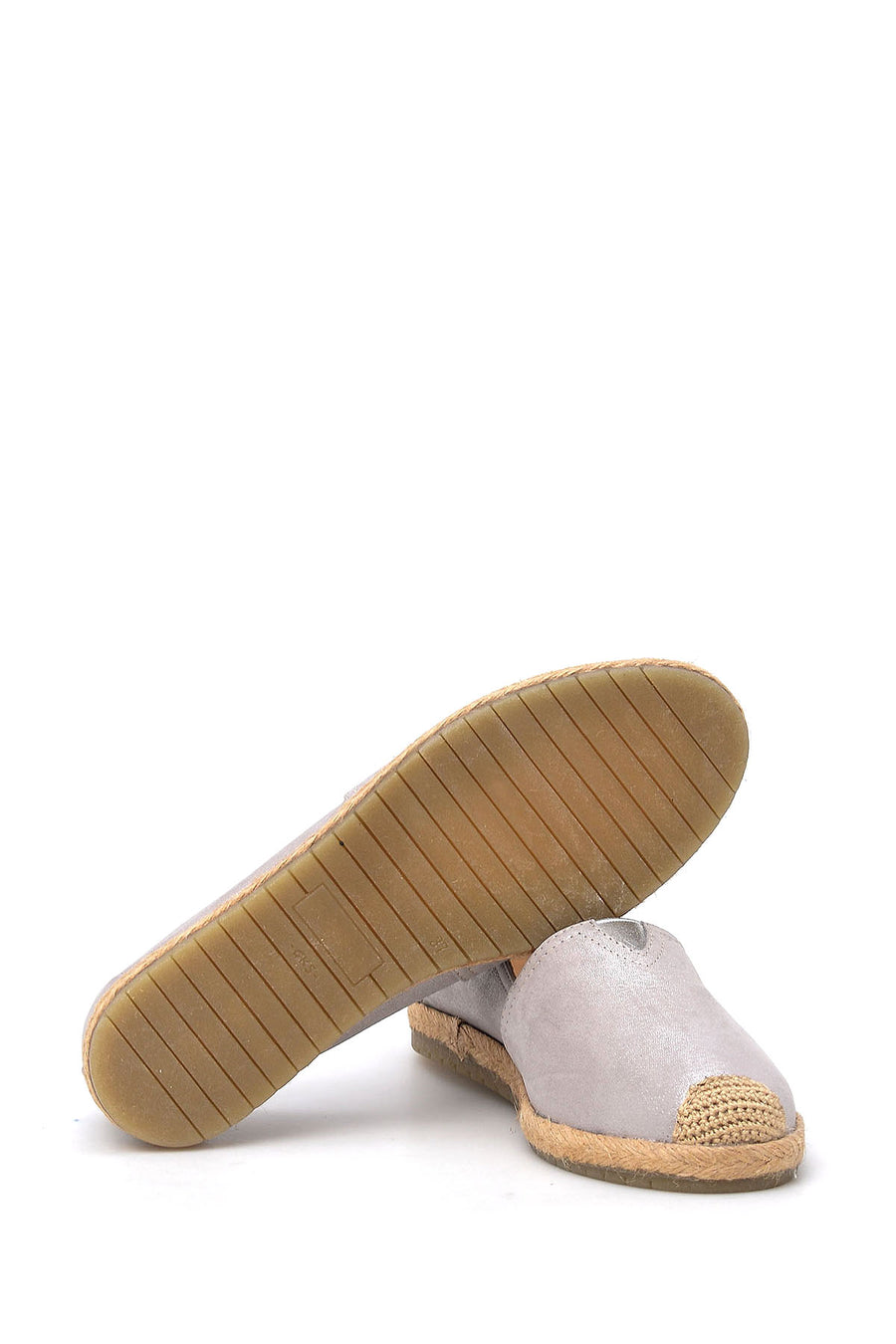 Women's Leather Espadrille Shoes