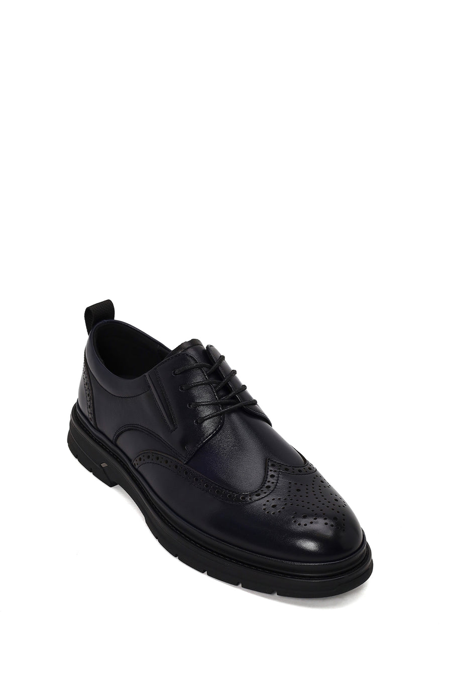 Derimod Fly Male Navy Lace-up Leather Casual Shoes