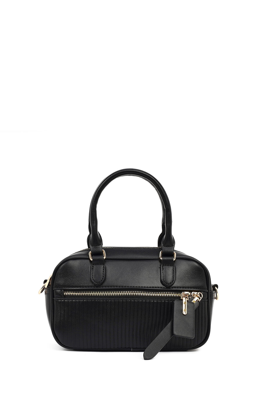 Women's Black Long Strap Shoulder Bag