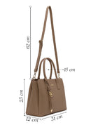 Woman Mink Classic Shoulder Bag with Long Strap | Derimod