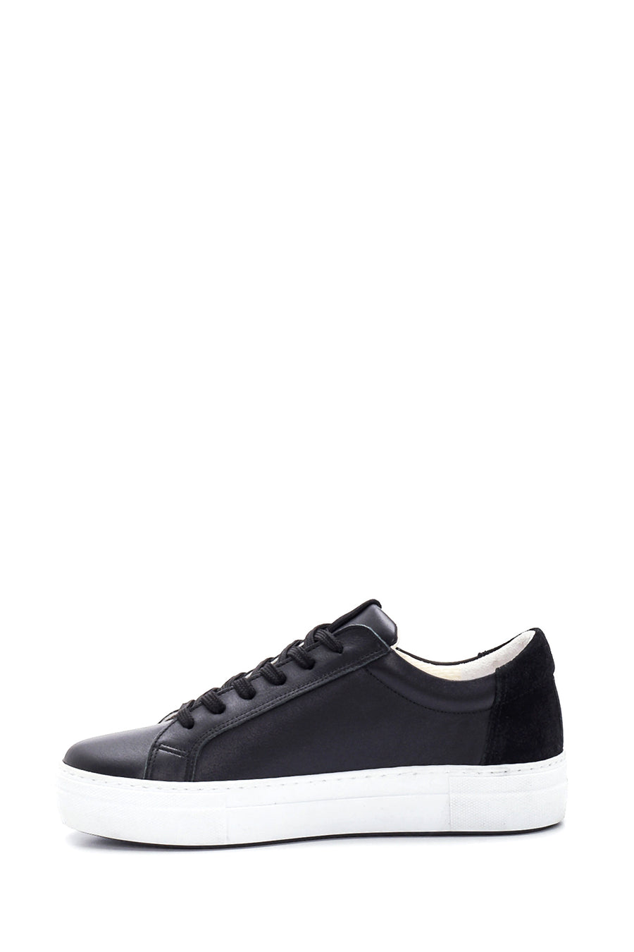 Women's Leather Zipper Detailed Sneaker