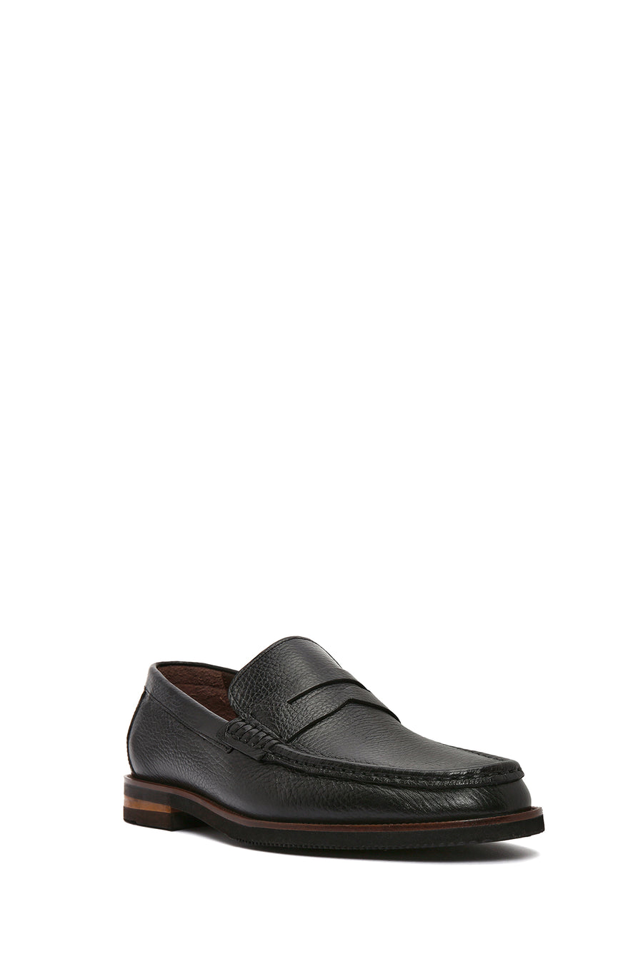 Erkek Siyah Deri Klasik Loafer