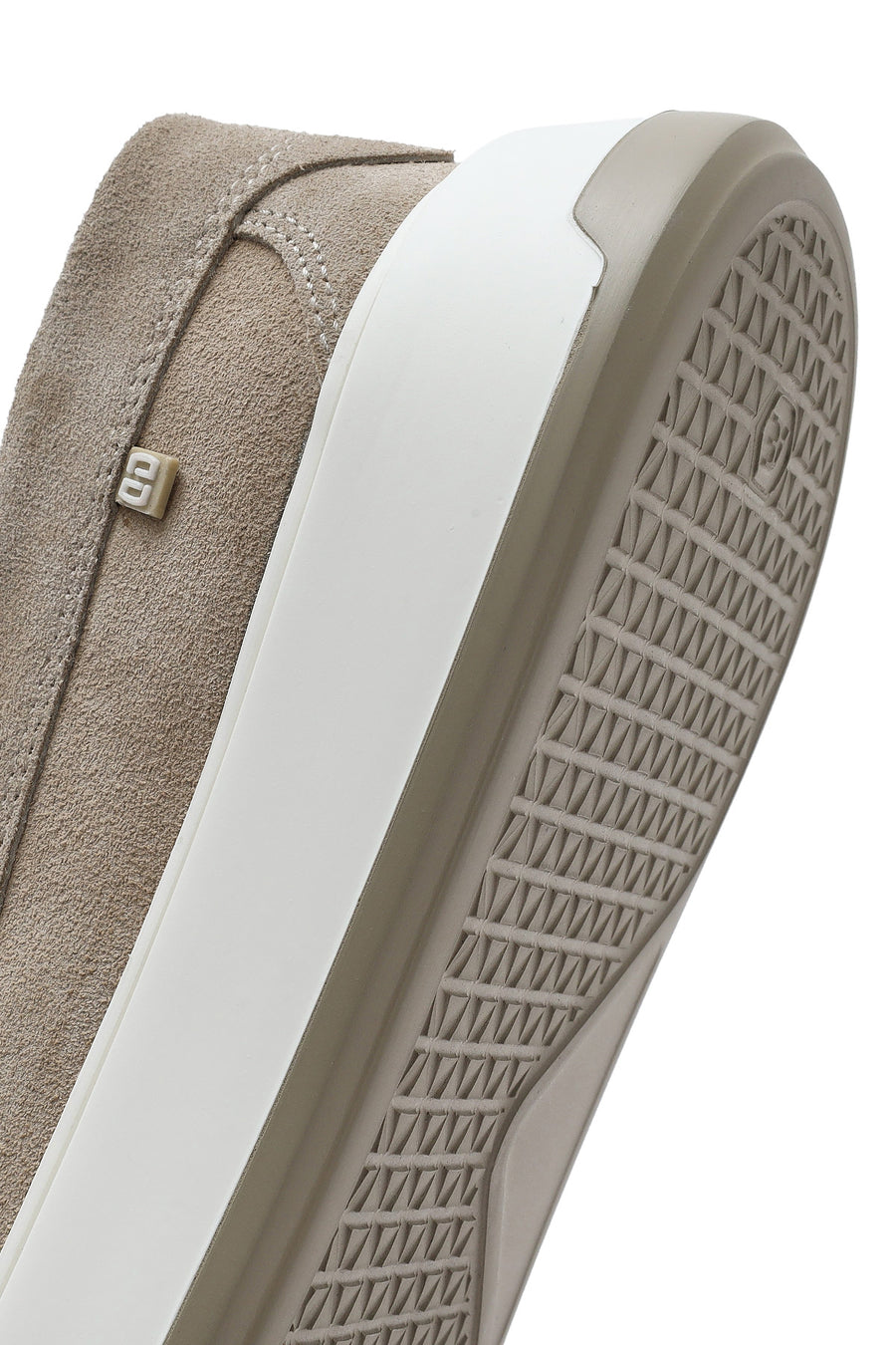 Men's Beige Suede Leather Casual Loafer