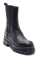 Women's Thick Sole Long Chelsea Boots | Derimod