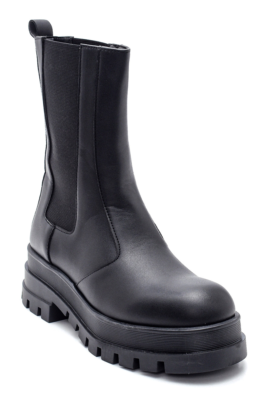 Women's Thick Sole Long Chelsea Boots