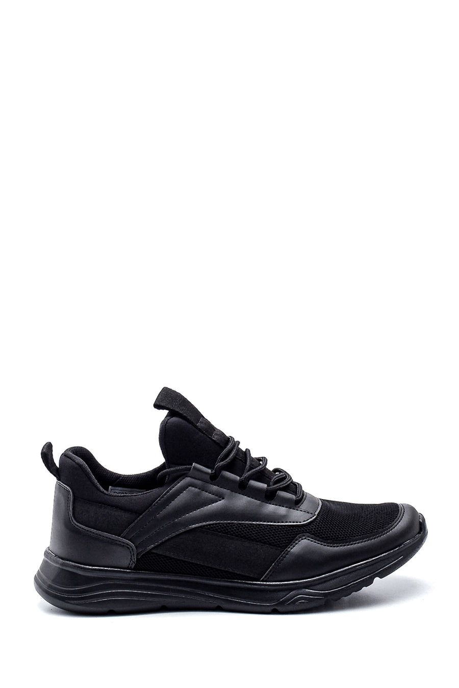 Men's Leather Detailed Sneaker 21WFD674114 | Derimod