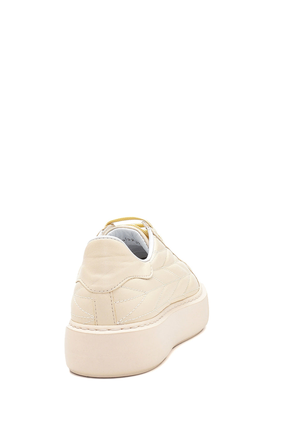 Kadın Deri Desenli Sneaker