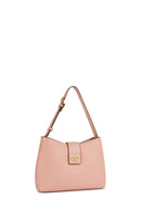 Geox Women's Beige Solangy Leather Shoulder Bag | Derimod