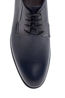 Men's Leather Printed Classic Shoes | Derimod