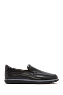 Erkek Siyah Rugan Deri Klasik Loafer | Derimod
