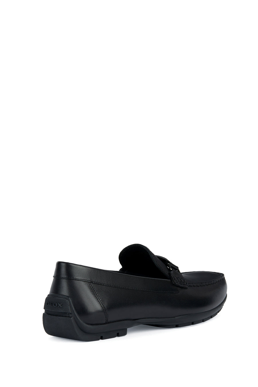 Geox Erkek Siyah Moner 2Fit Deri Casual Loafer