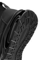 Erkek Siyah Bağcıklı Kumaş Sneaker | Derimod