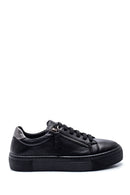 Women's Leather Zipper Sneaker | Derimod
