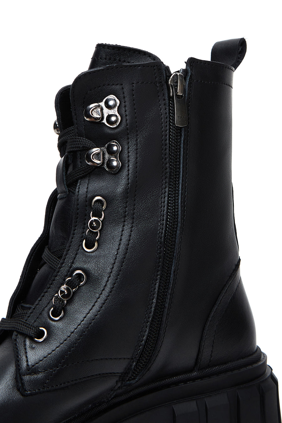 Women's Black Leather Boots