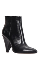 Women's Patent Leather Heeled Boots | Derimod