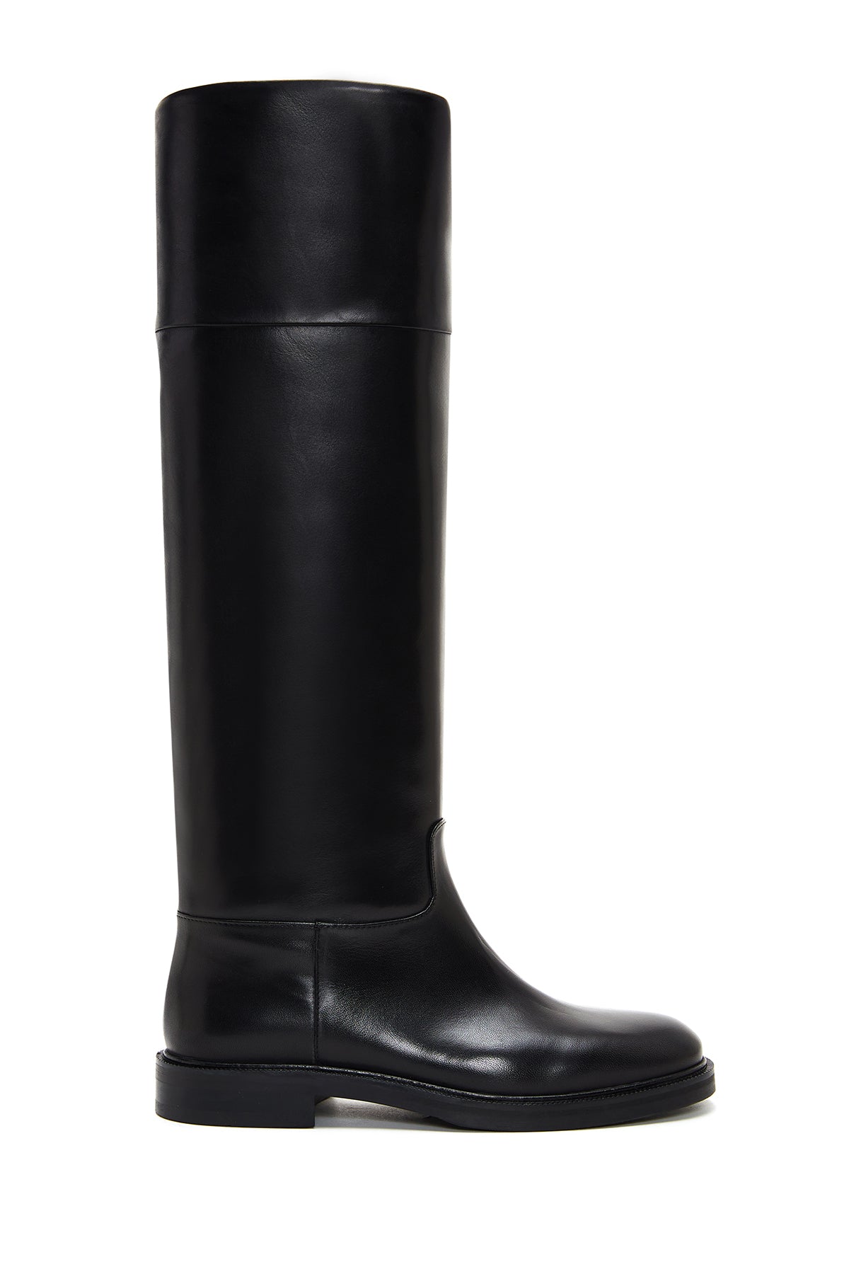 Women's Black Casual Leather Boots 24WFD100618 | Derimod