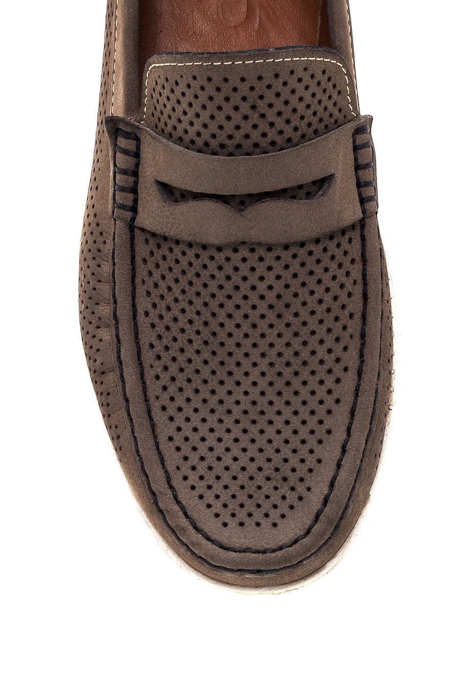 Erkek Deri Nubuk Loafer