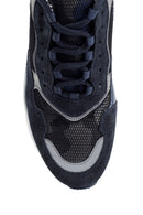 Men's Suede Detailed Leather Sneaker | Derimod
