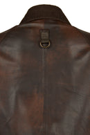 Richmond Woman Brown Short A-Line Leather Jacket | Derimod