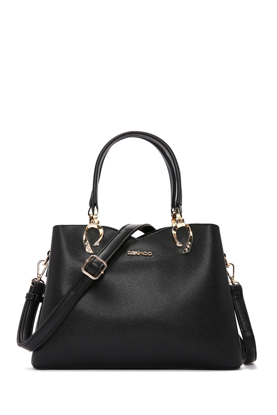 Woman Black Long-Strap Shoulder Bag AB150001SF | Derimod