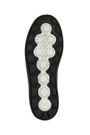 Geox Women's Black Spherica Ecub-1 Lace-up Leather Sneaker | Derimod