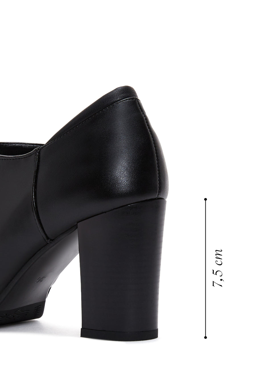 Women's Black Heeled Bootie