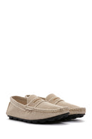 Erkek Bej Kumaş Loafer | Derimod