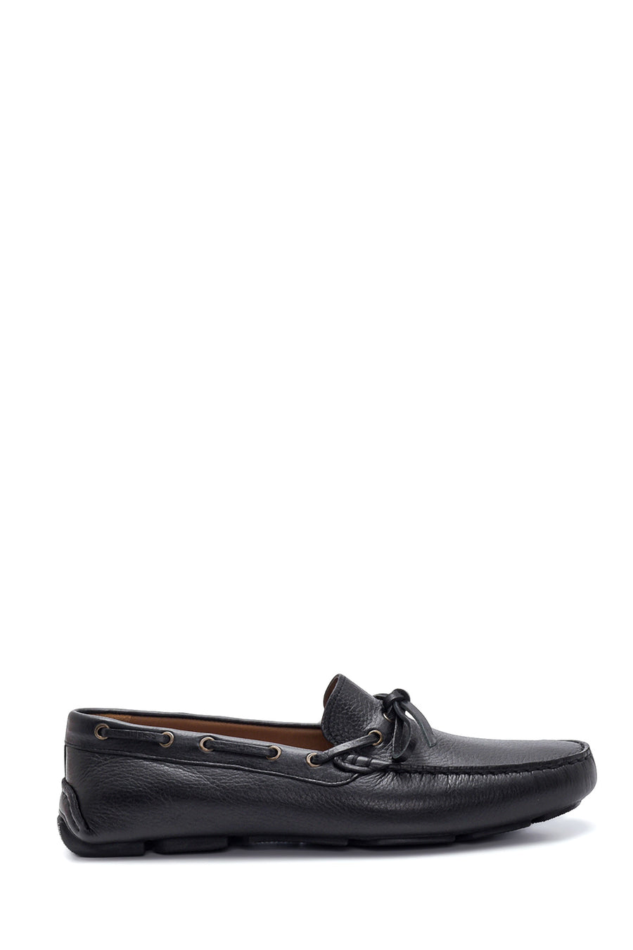 Erkek Siyah Deri Casual Loafer 22SFD6221FT | Derimod