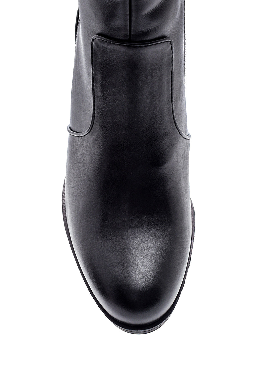 Women's Buckle Heeled Boots
