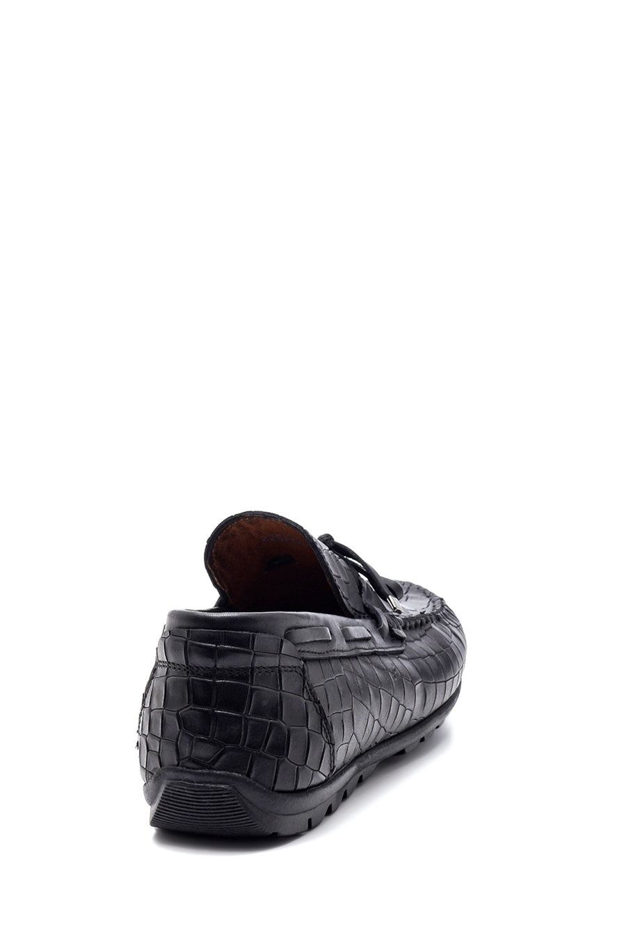 Erkek Deri Kroko Loafer