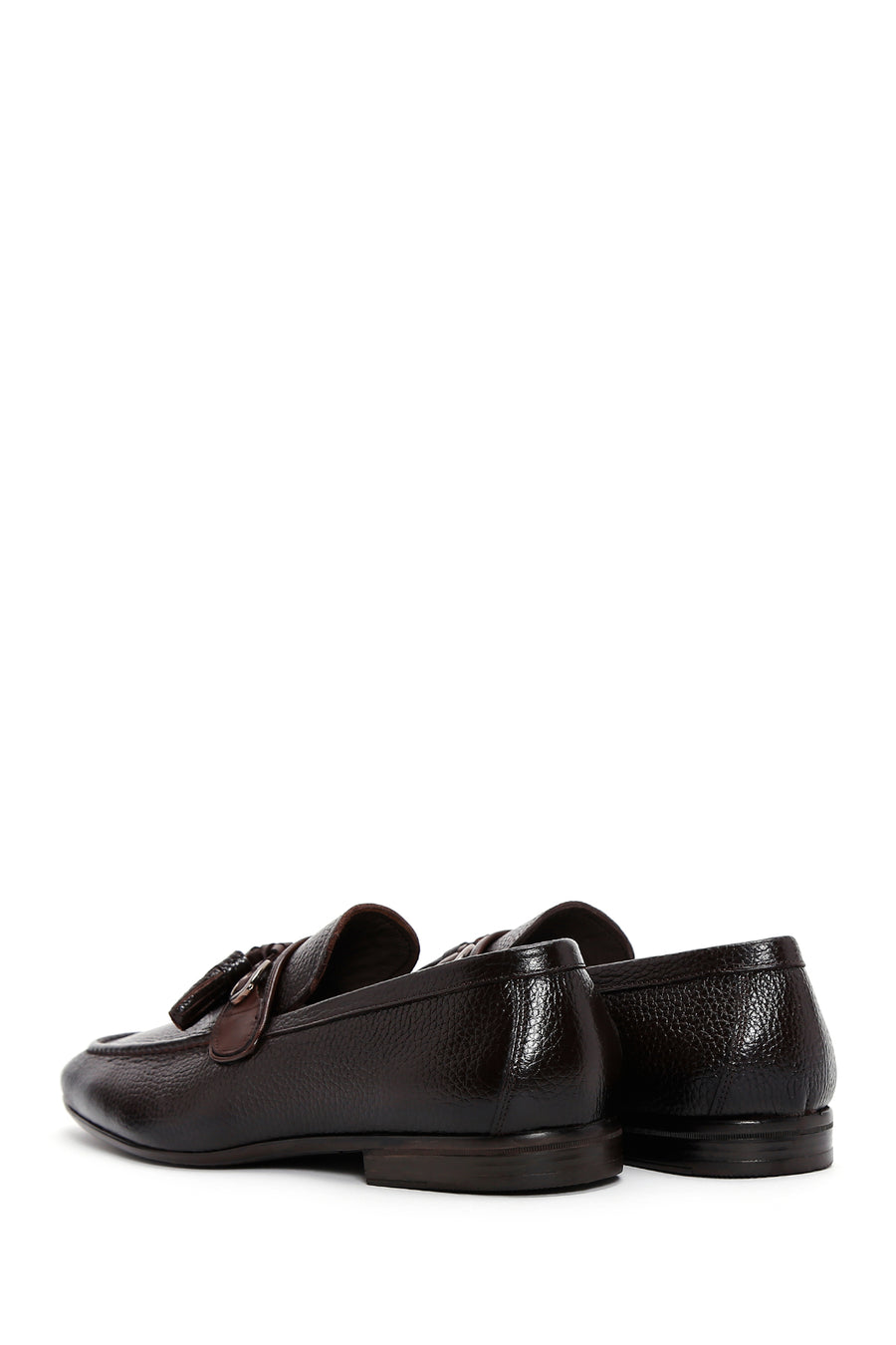 Men's Brown Leather Tasseled Classic Loafer
