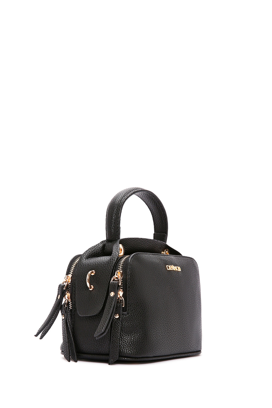 Women's Black Long Strap Crossbody Bag