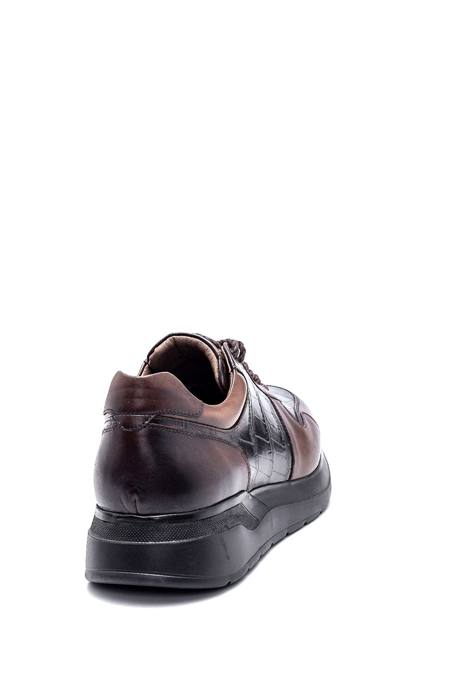 Erkek Deri Kroko Sneaker