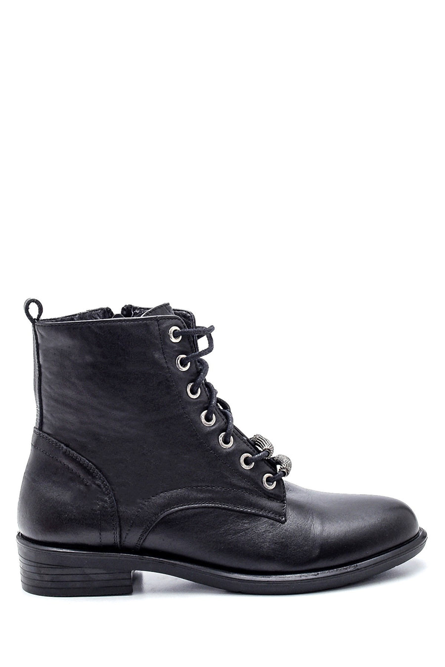 Women's Leather Accessory Detailed Boots 21WFD420018 | Derimod