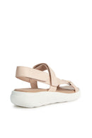 Geox Women's Beige Spherica Ec5w Flat Sandals | Derimod