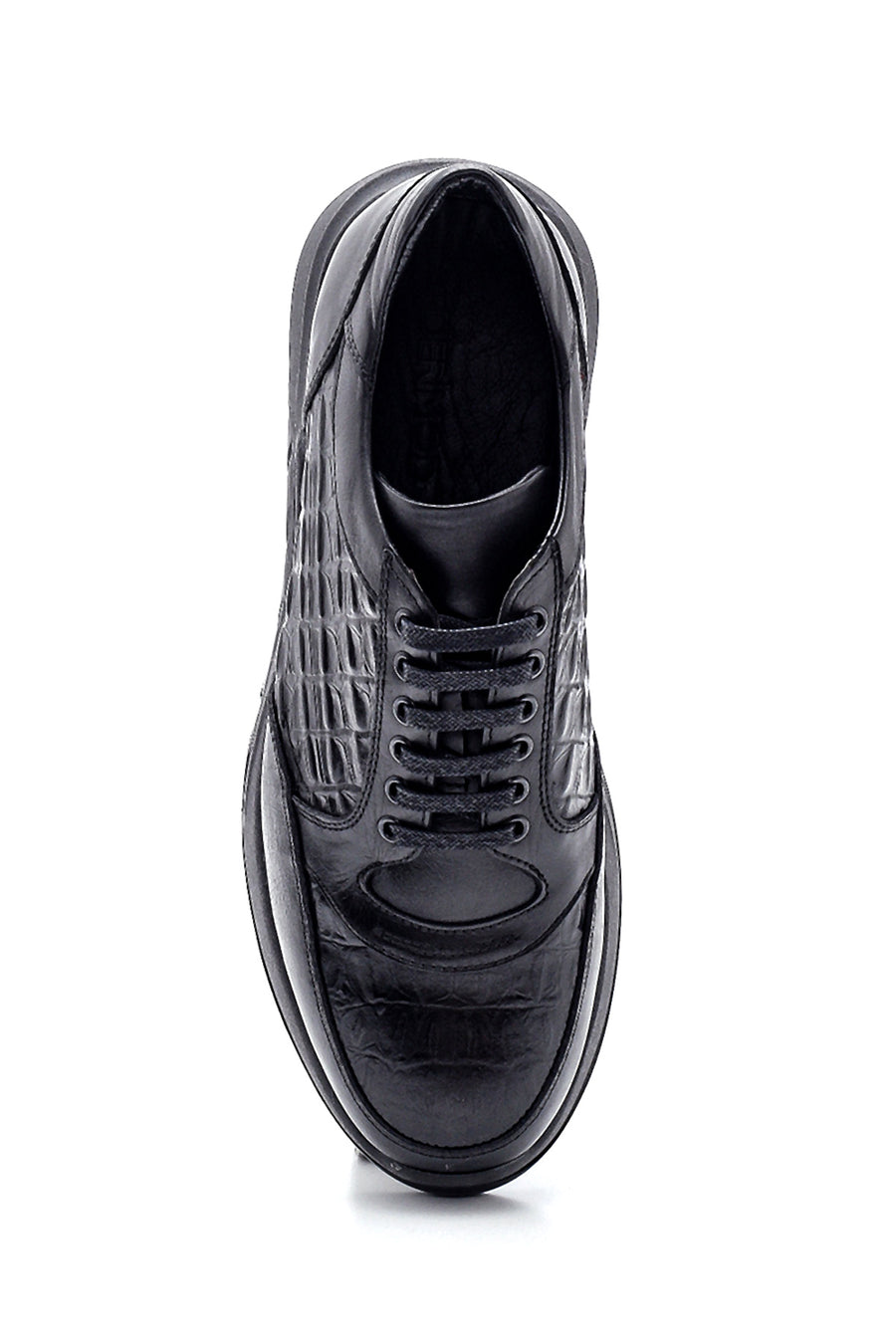 Erkek Deri Kroko Sneaker