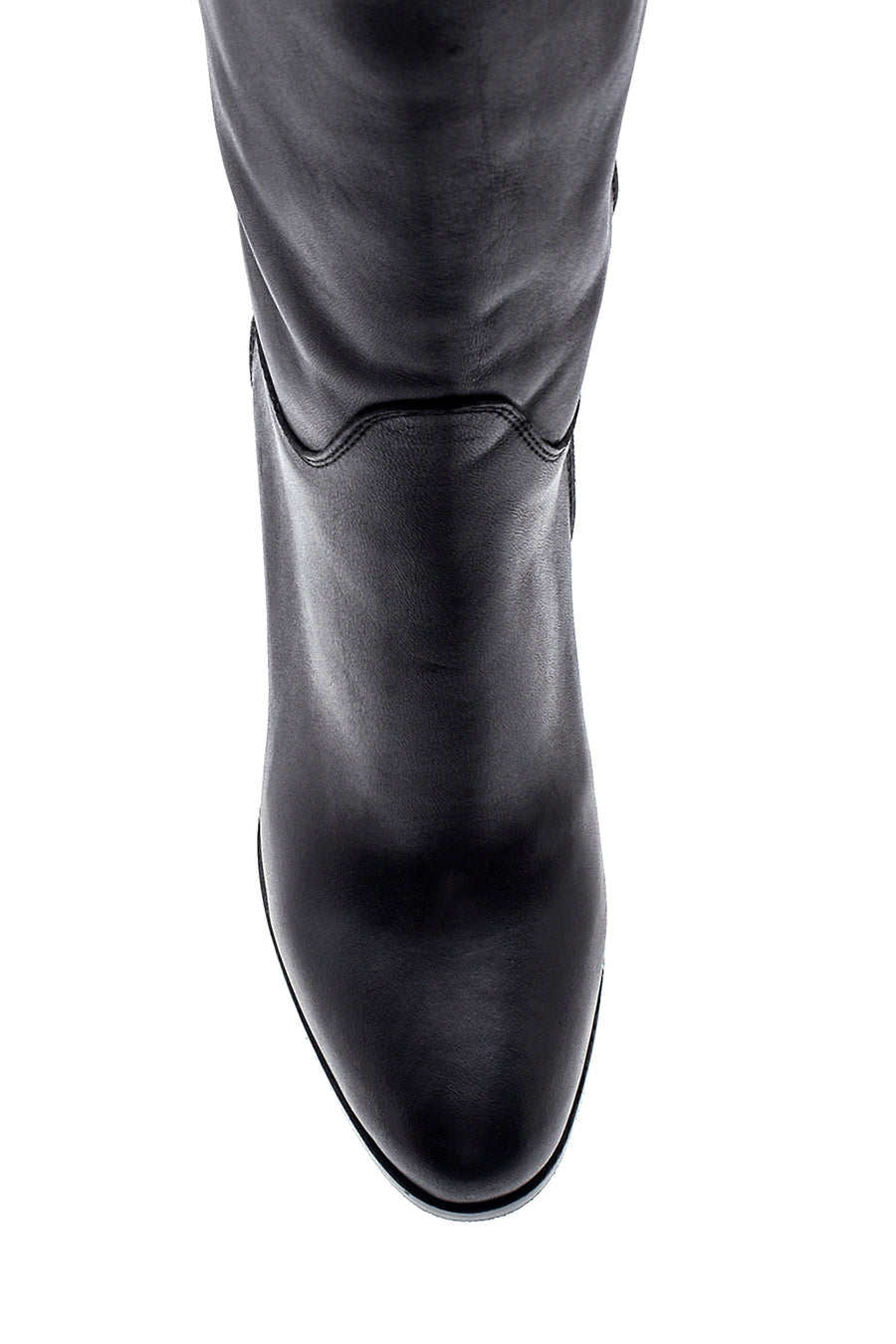 Women's Heeled Leather Boots