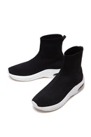 Women's Black High Top Sneaker | Derimod