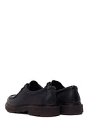 Male Black Lace-up Leather Casual Shoes | Derimod