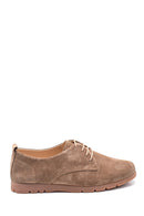 Women's Suede Oxford Shoes | Derimod