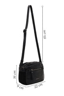 Woman Black Long-Strap Crossbody Bag | Derimod