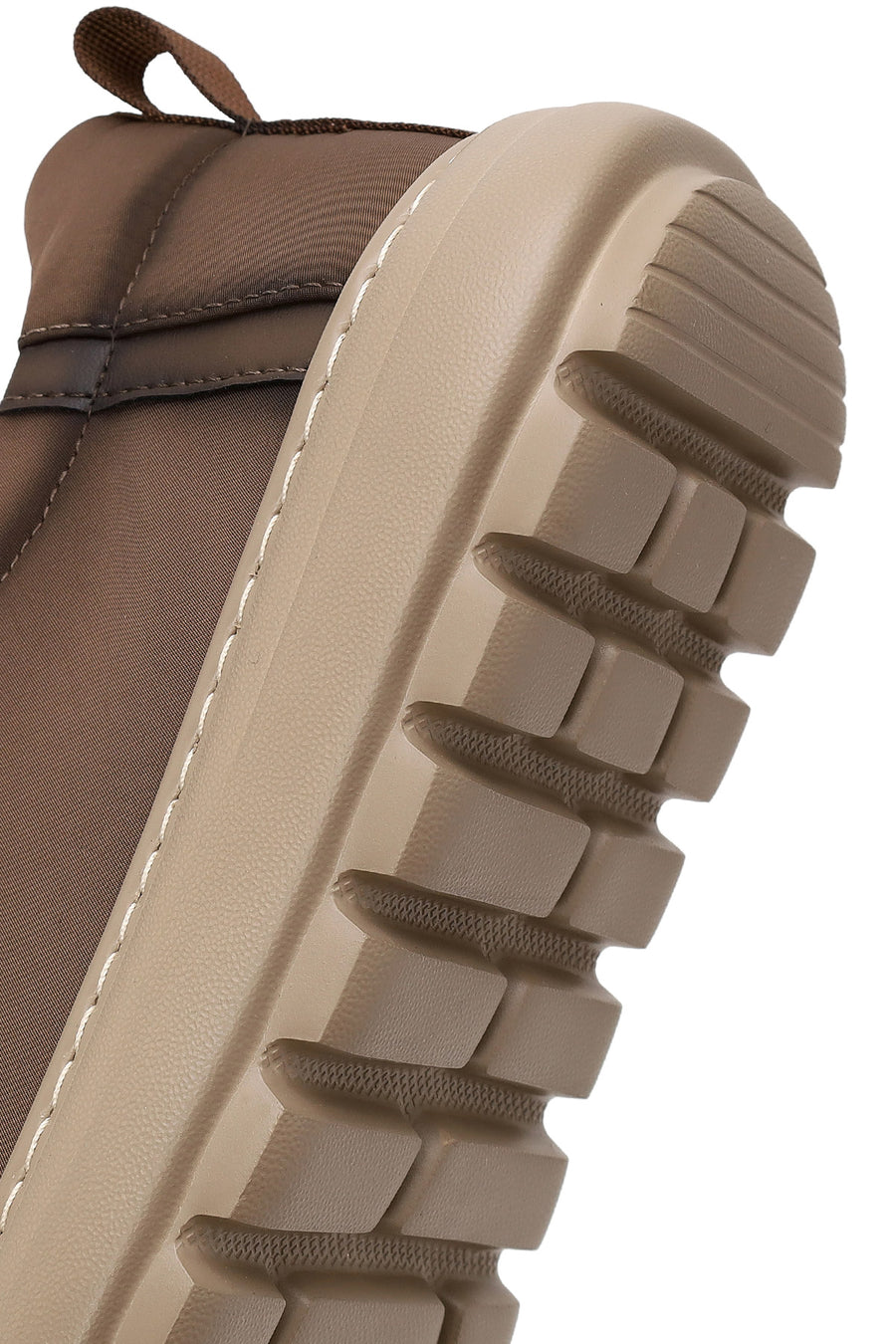 Derimod Zero Male Brown Lace-up Thick-soled Fabric Casual Shoes