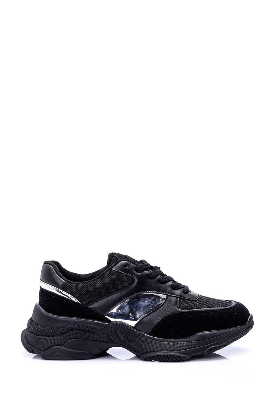 Women's Suede Detailed Sneaker 19SFE247114 | Derimod