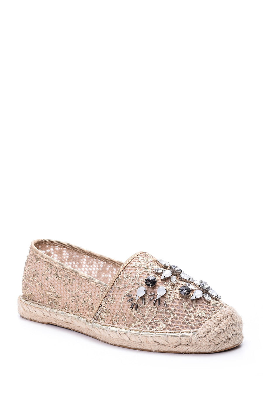 Women's Stone Espadrille Shoes