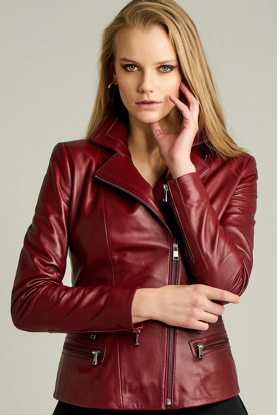 Rina Women's Leather Jacket