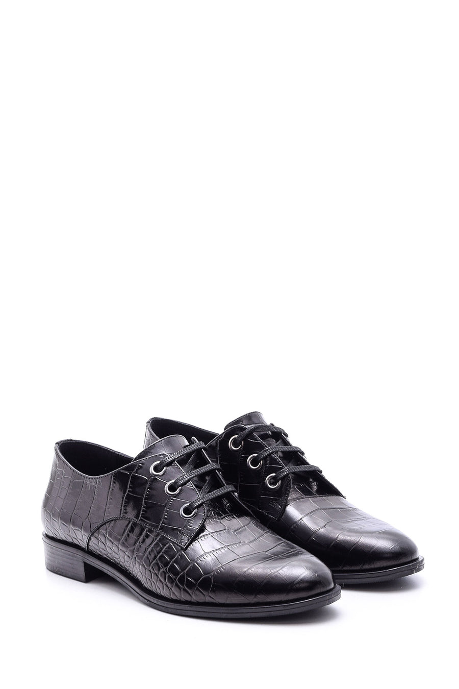 Women's Crocodile Patterned Shoes