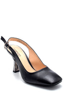 Women's Leather Accessory Detailed Stiletto | Derimod