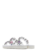 Women's Multicolored Stone Slippers | Derimod