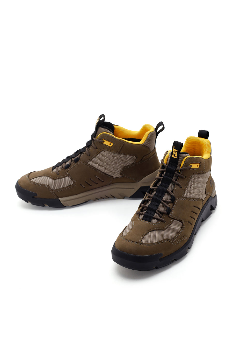 Caterpillar Men's Green Crail Sport Mid Nubuck Outdoor Boots