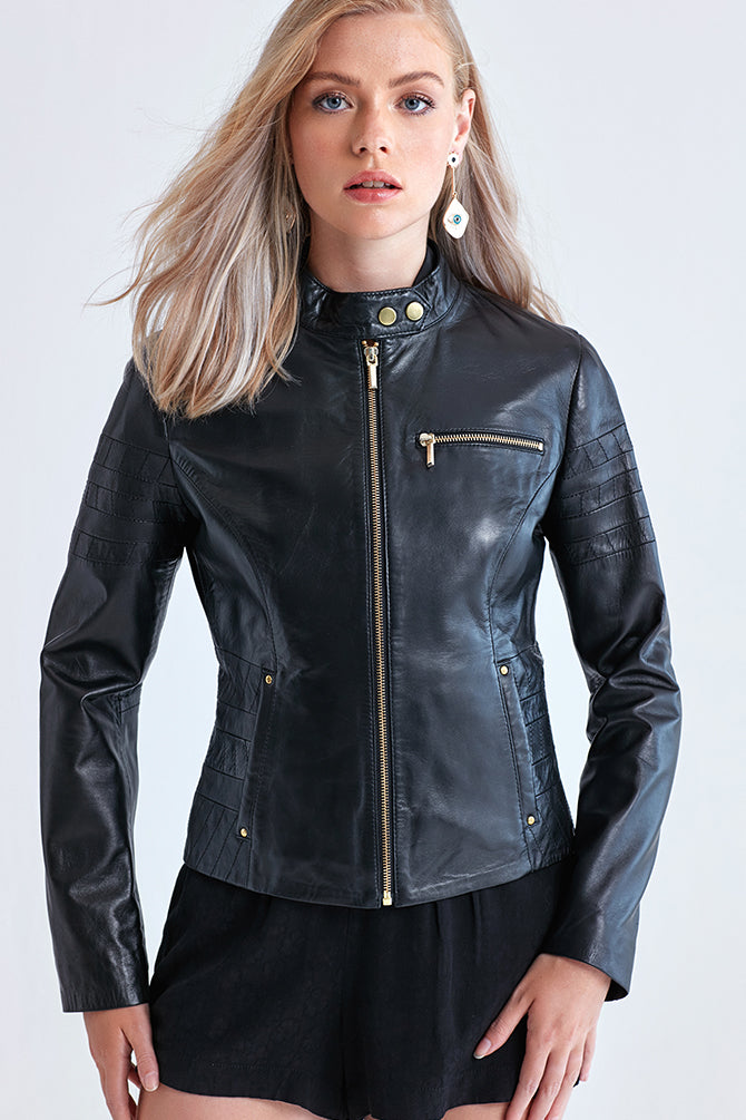 Nina Women's Leather Jacket